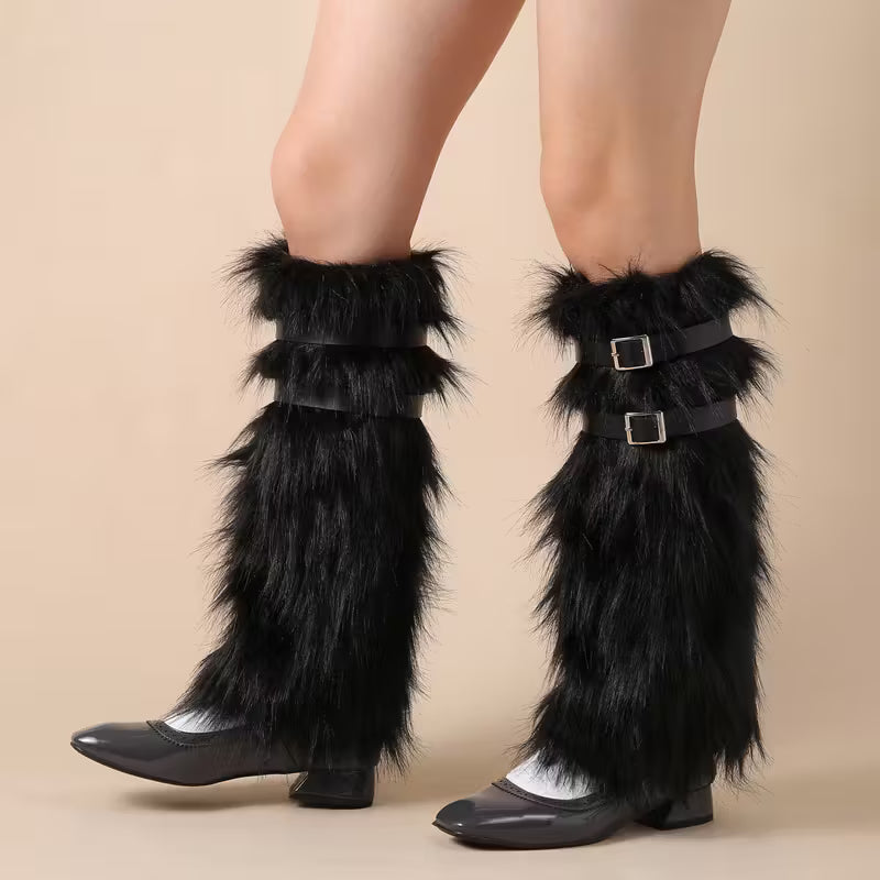 Punk Fluff Leg Warmers