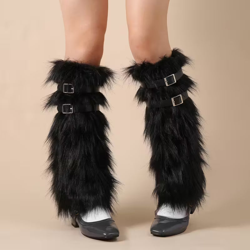 Punk Fluff Leg Warmers