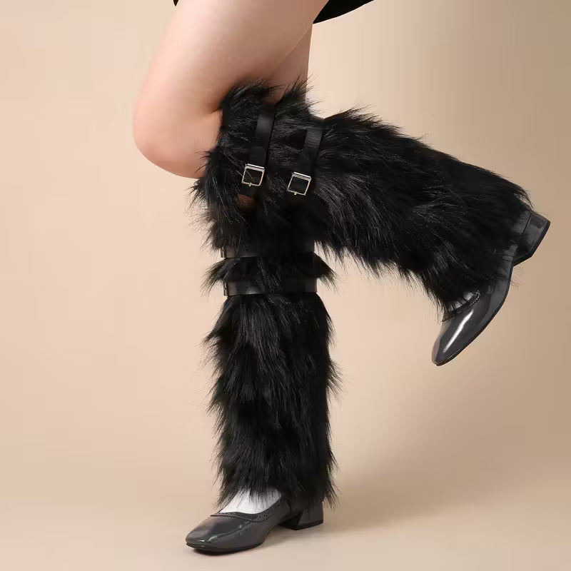 Punk Fluff Leg Warmers