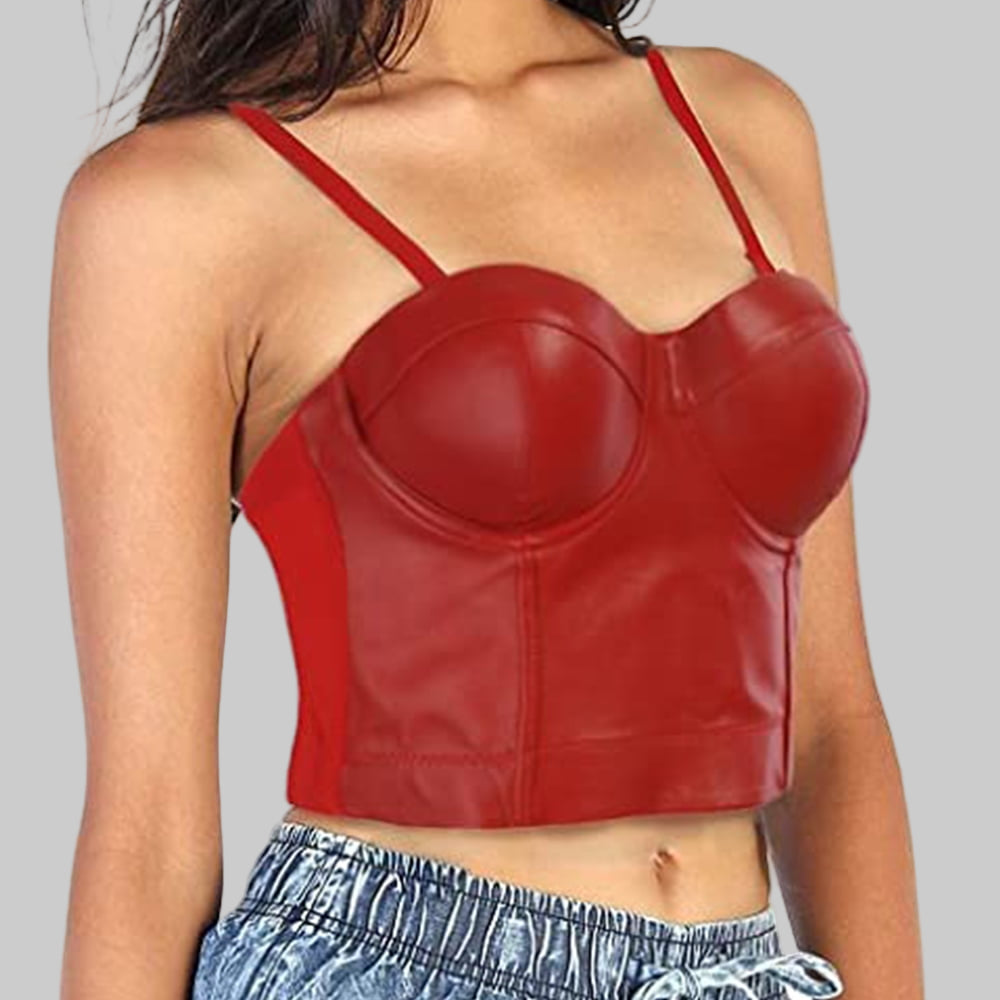 Cropped Top Punk Clubwear