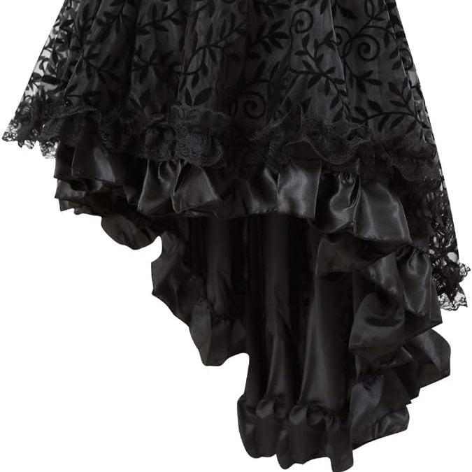 Vintage Lace Floral Skirts
