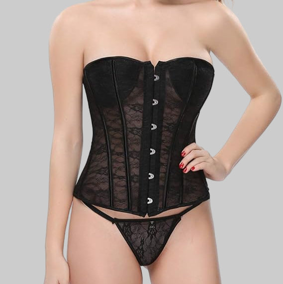 Elegant See-Through Corset