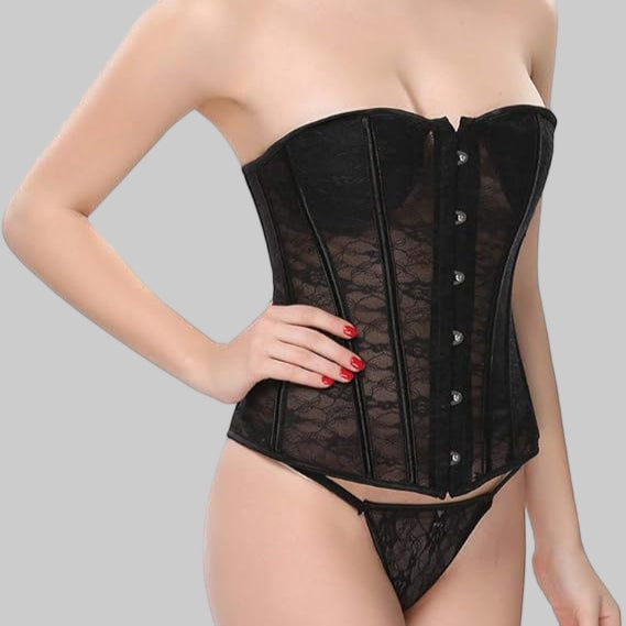 Elegant See-Through Corset