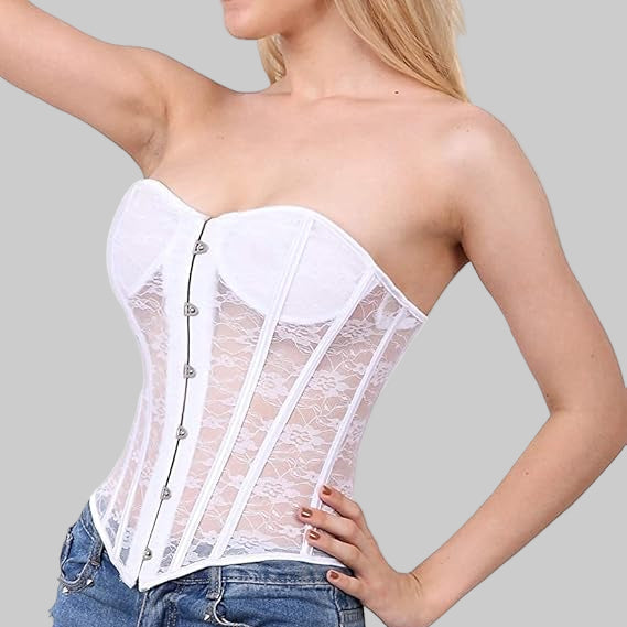 Elegant See-Through Corset