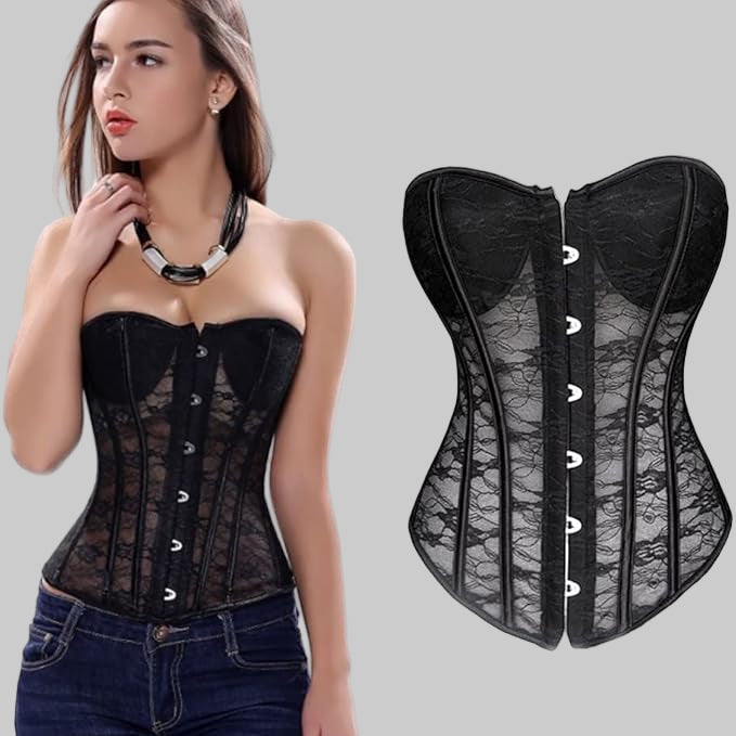 Elegant See-Through Corset
