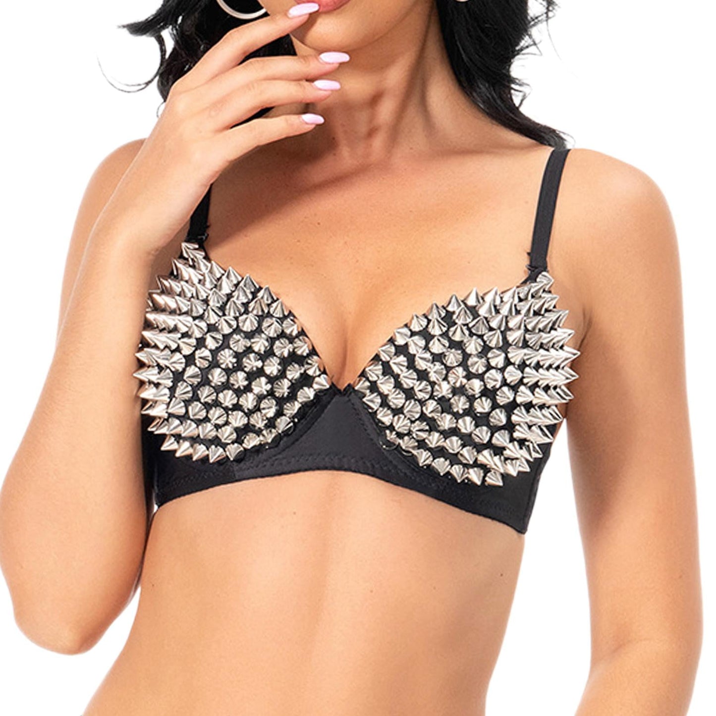 Rhinestone Cover Bra