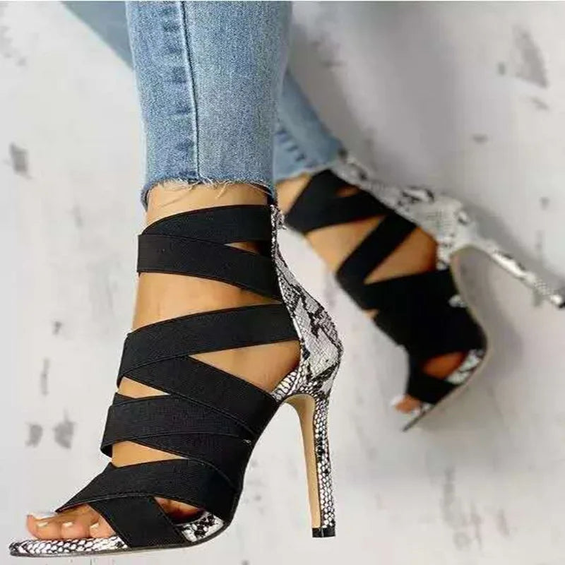 Starlit Viper Heels