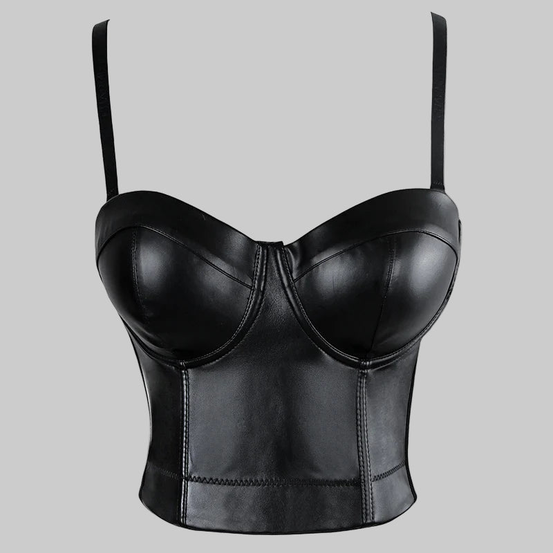 Cropped Top Punk Clubwear