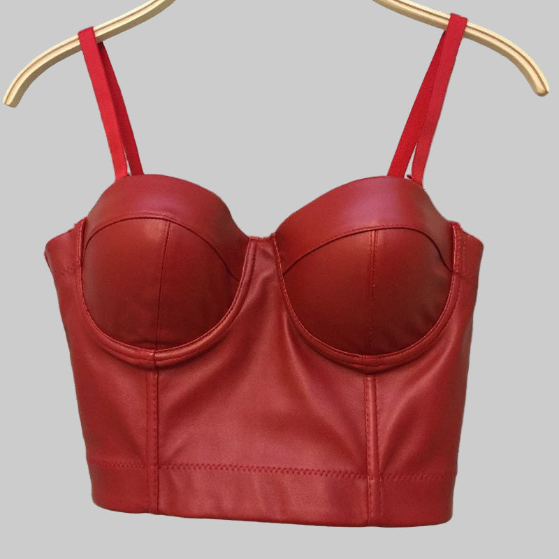 Cropped Top Punk Clubwear