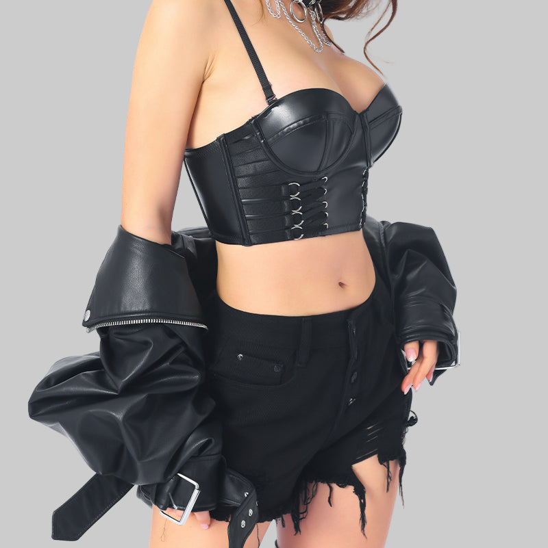 Steampunk Leather Corsets