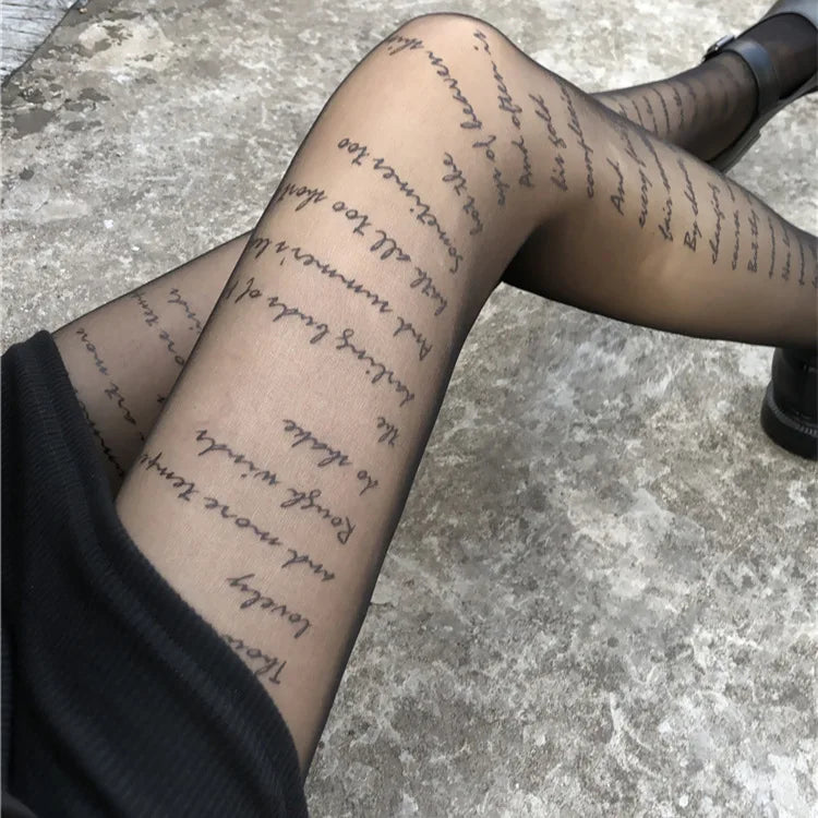 Little Words Tights