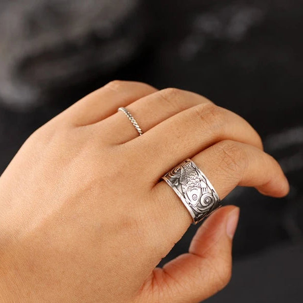 Koi of Fortune Ring