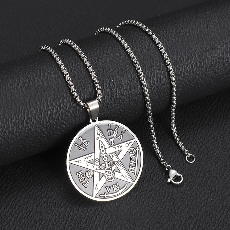 Arcane Solomon Pentagram Pendant