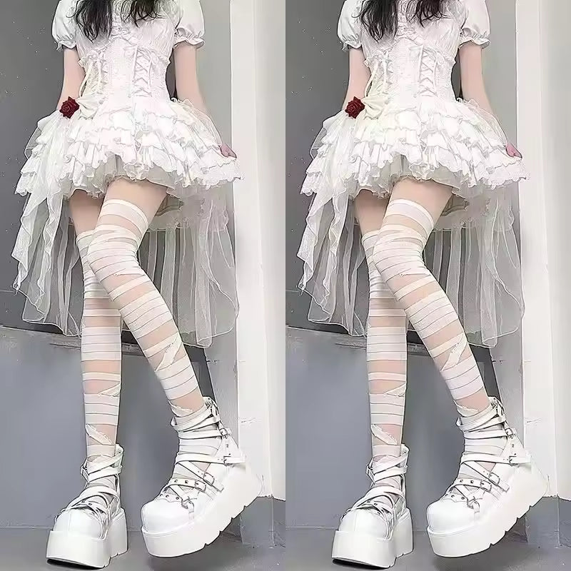 Crystal Veil Stockings