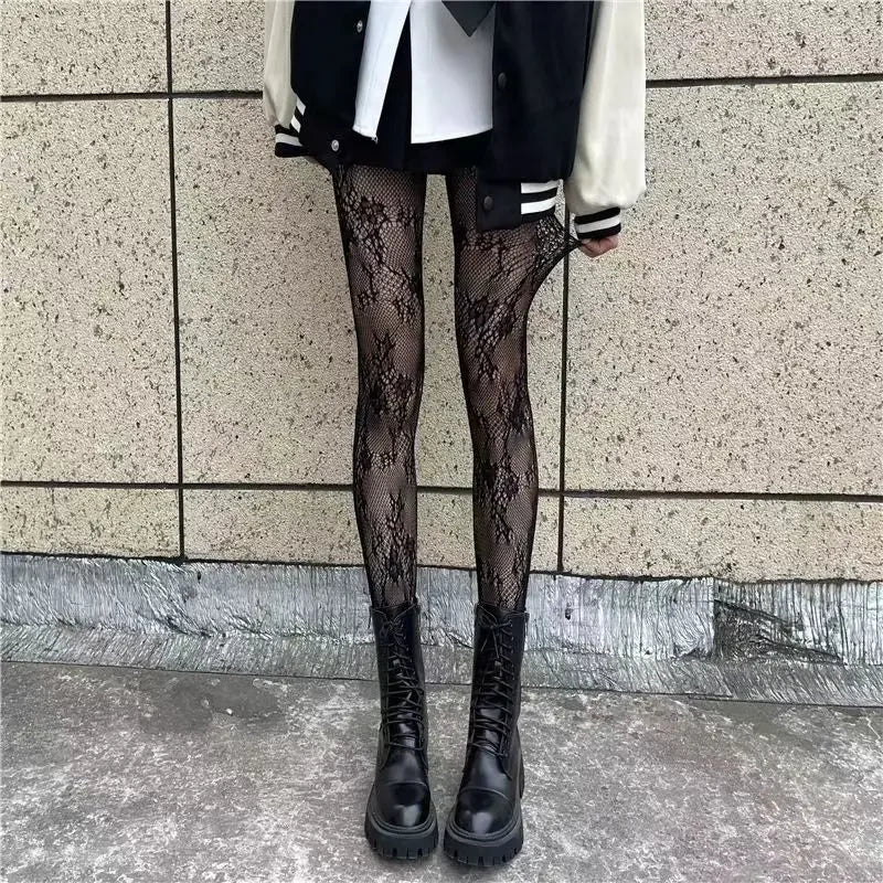 Phantom Kiss Mesh Stockings