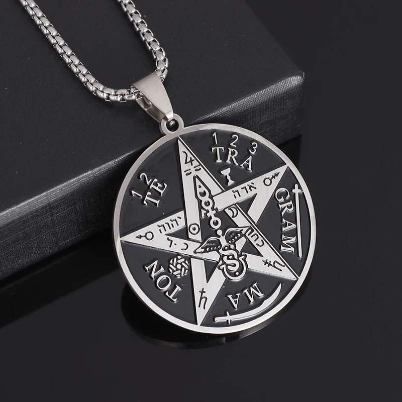 Arcane Solomon Pentagram Pendant