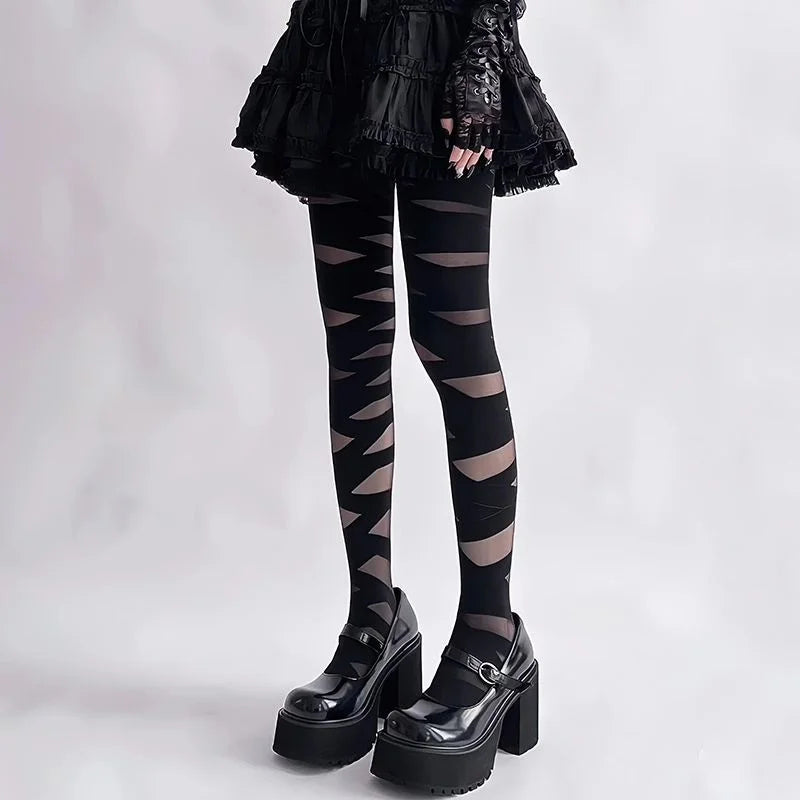 Strap Fantasy Stockings