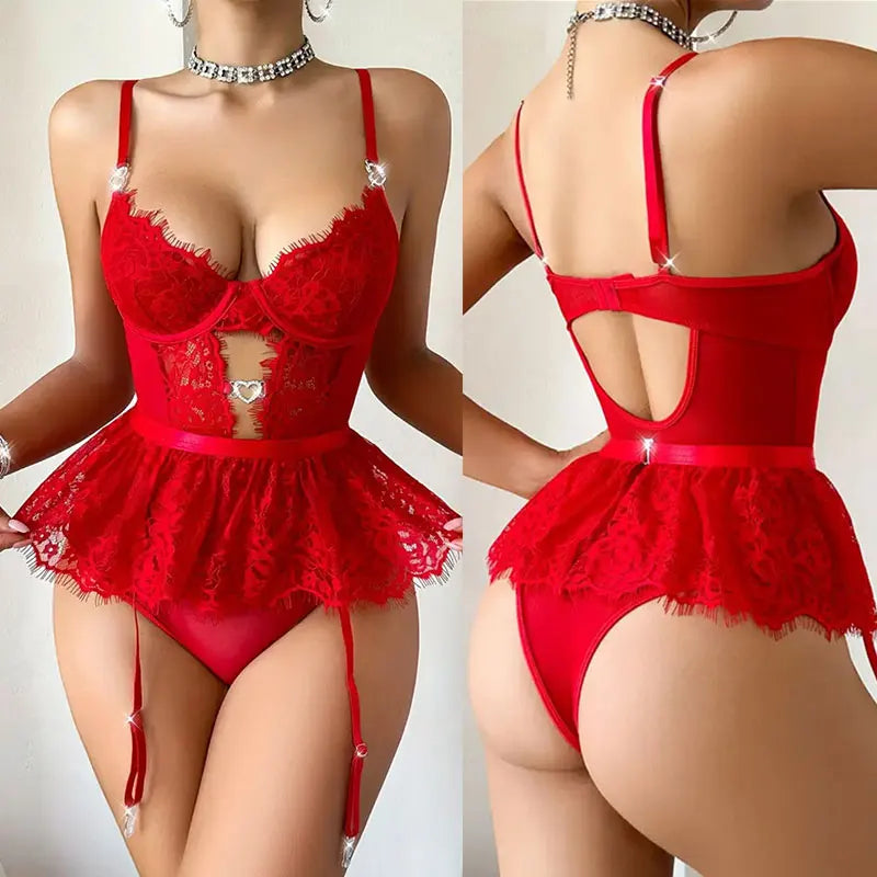 Seductress Lace Bodysuit