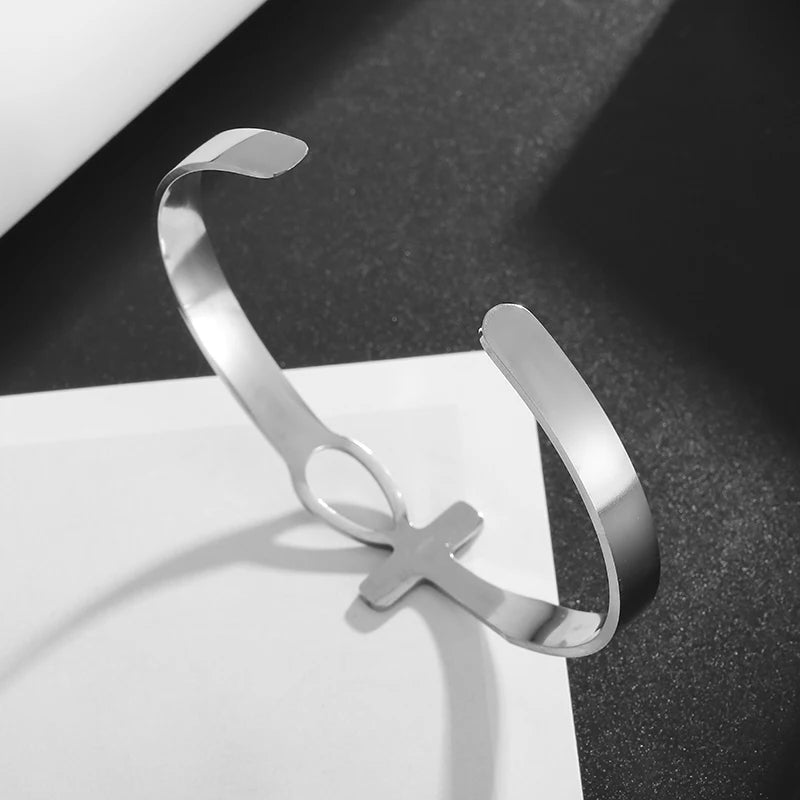 Ankh of Eternity Bangle