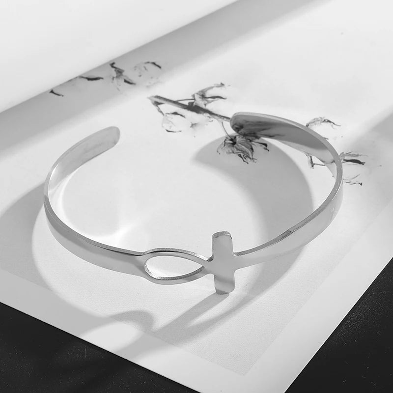 Ankh of Eternity Bangle