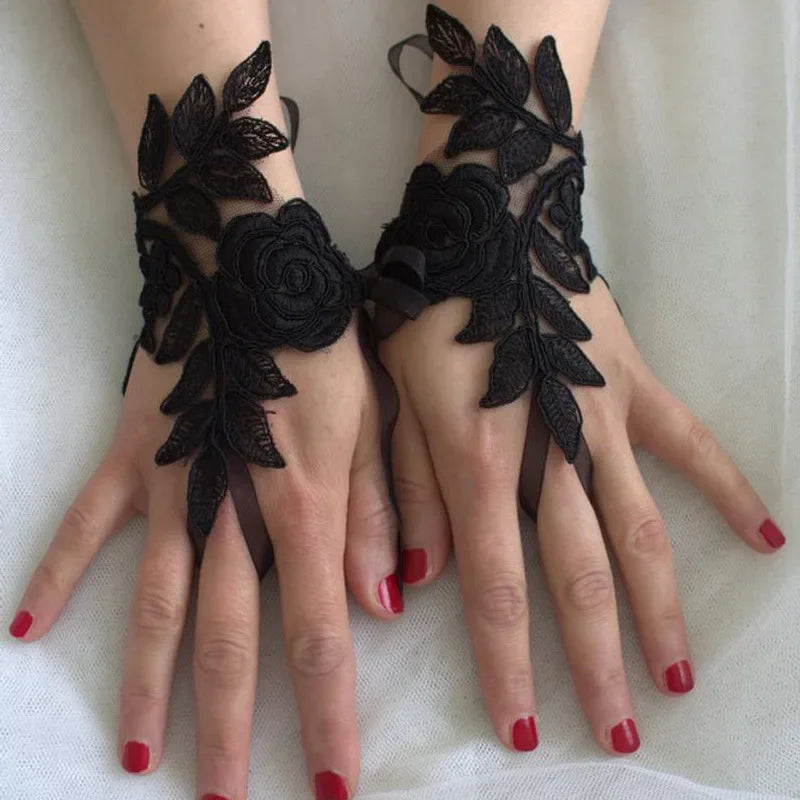 Eternal Bloom Lace Gloves