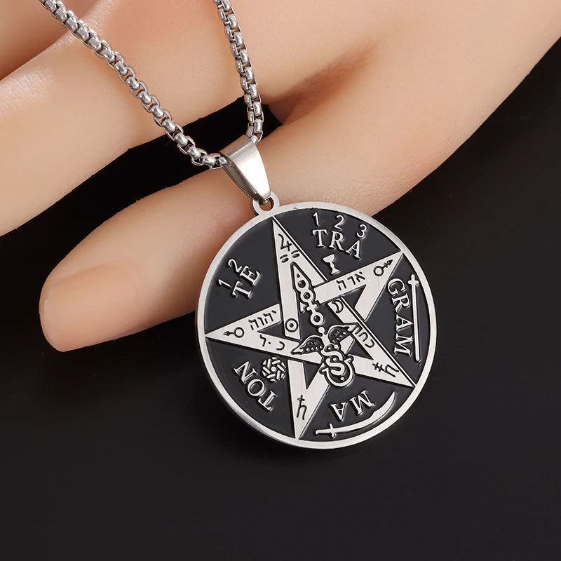 Arcane Solomon Pentagram Pendant