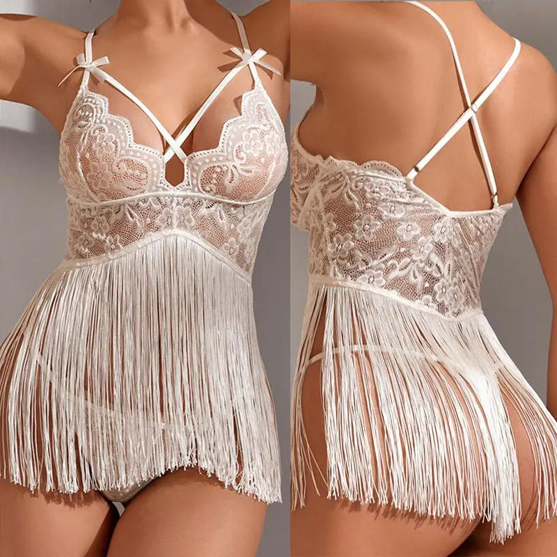 Tassel Temptation Lingerie Set
