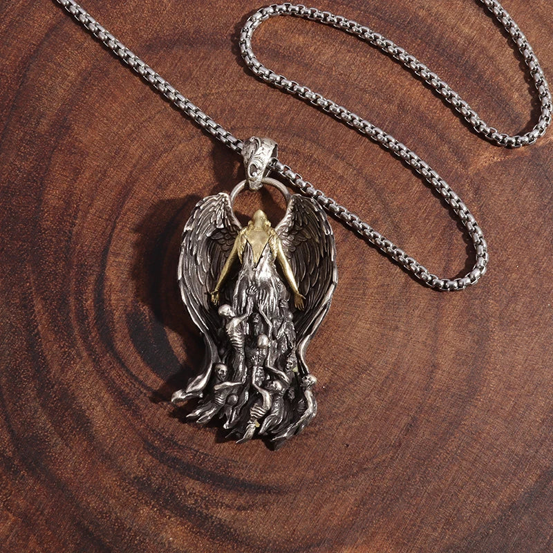 Wings of Purgatory Necklace