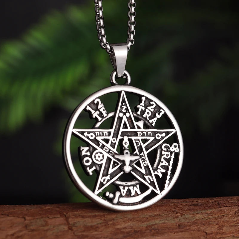 Arcane Solomon Pentagram Pendant