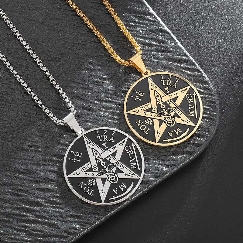 Arcane Solomon Pentagram Pendant