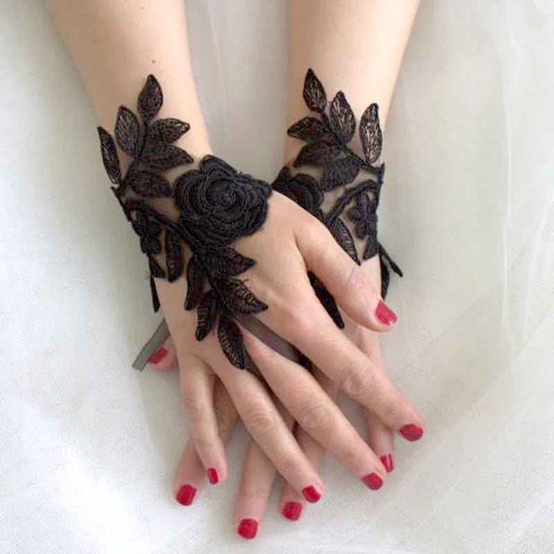 Eternal Bloom Lace Gloves