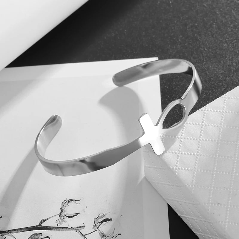 Ankh of Eternity Bangle