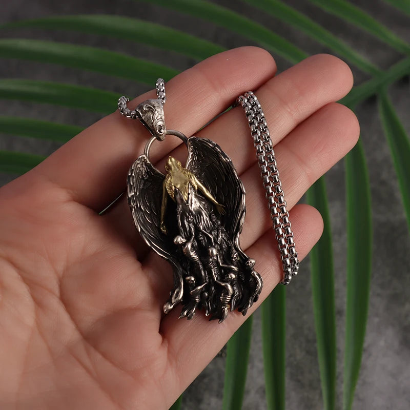 Wings of Purgatory Necklace
