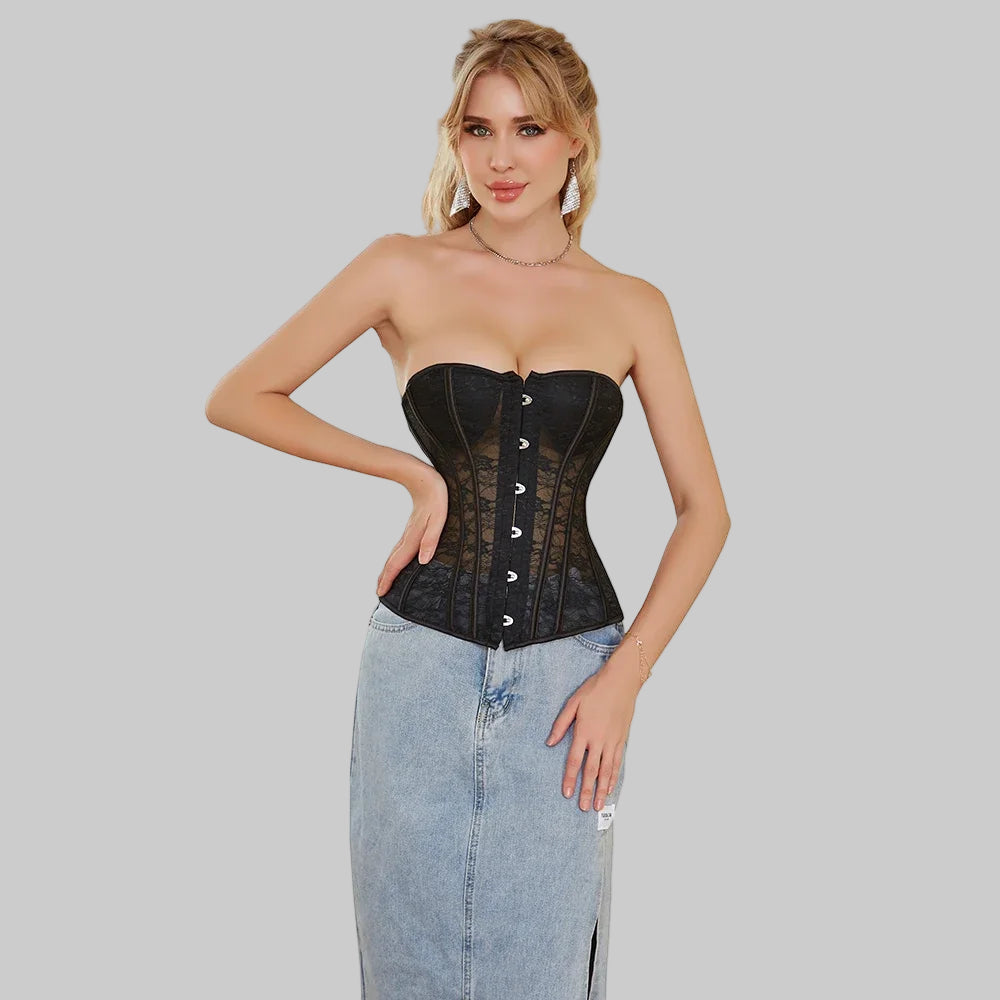Elegant See-Through Corset