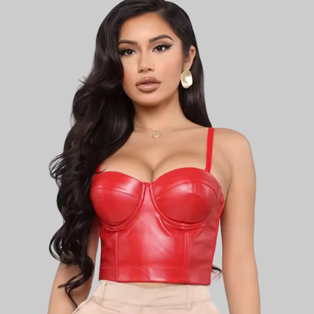 Cropped Top Punk Clubwear