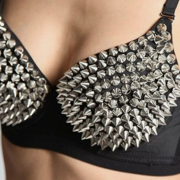 Rhinestone Cover Bra