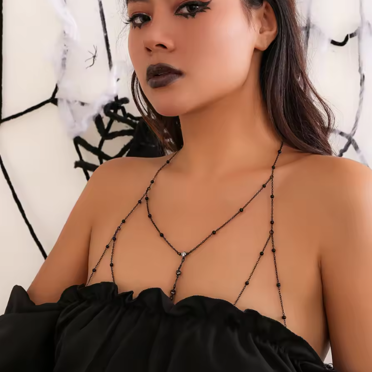 Black Zirconia Charm