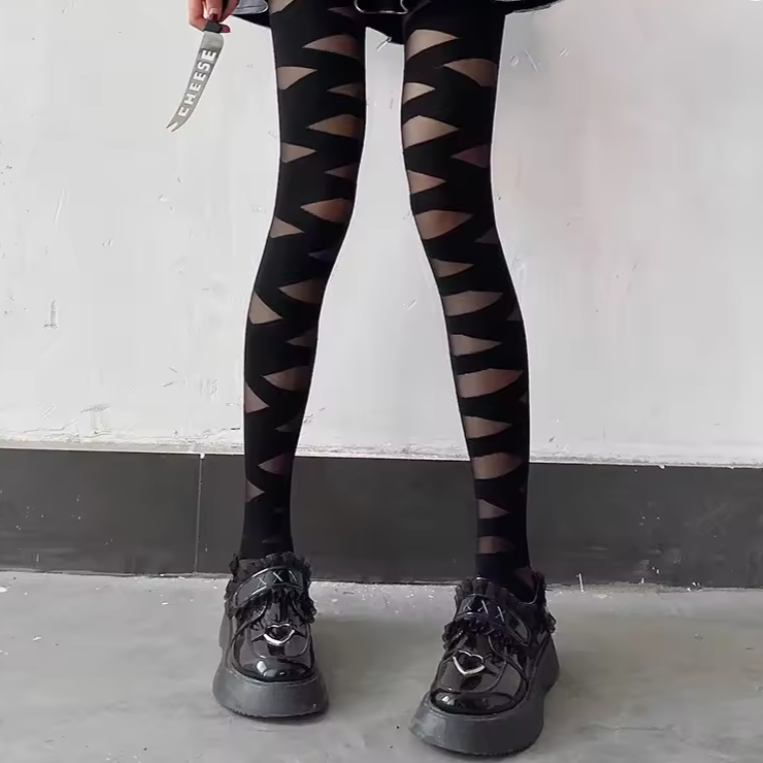 Strap Fantasy Stockings