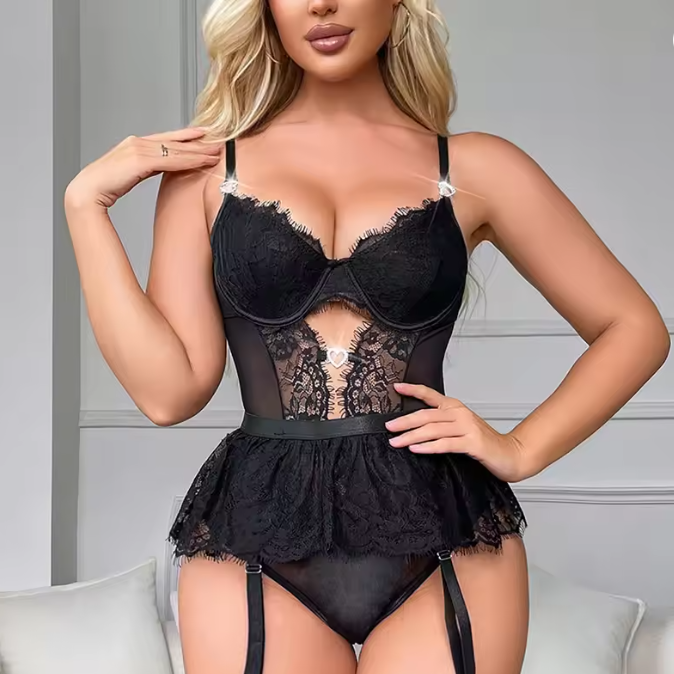 Seductress Lace Bodysuit