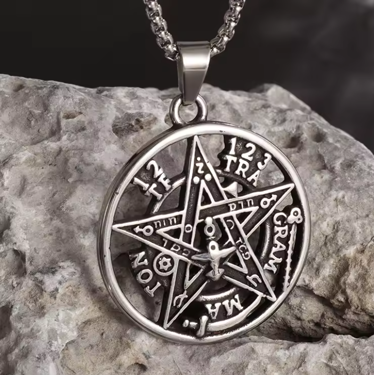 Arcane Solomon Pentagram Pendant