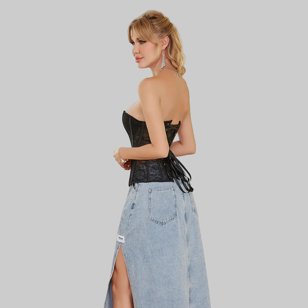 Elegant See-Through Corset