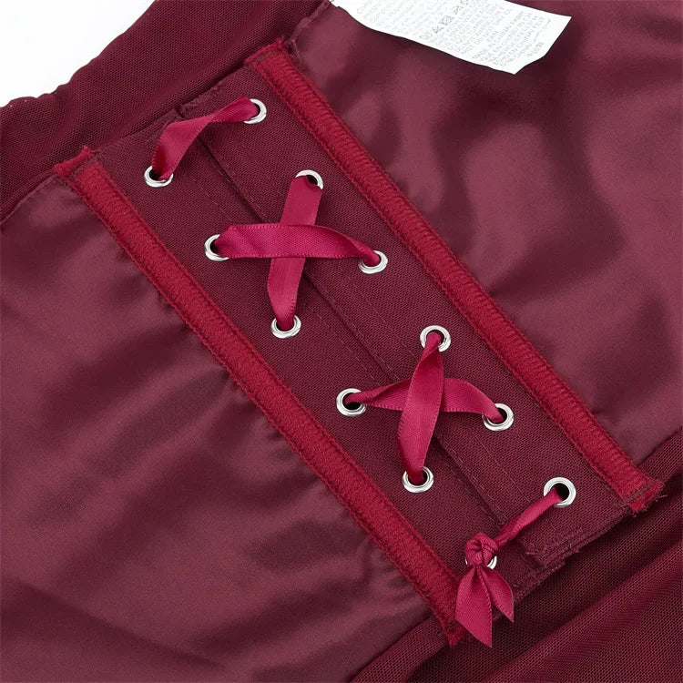 Corset Halter Crop Top