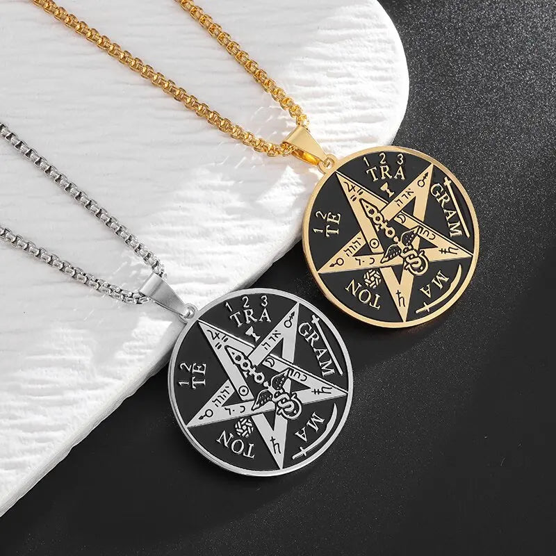 Arcane Solomon Pentagram Pendant