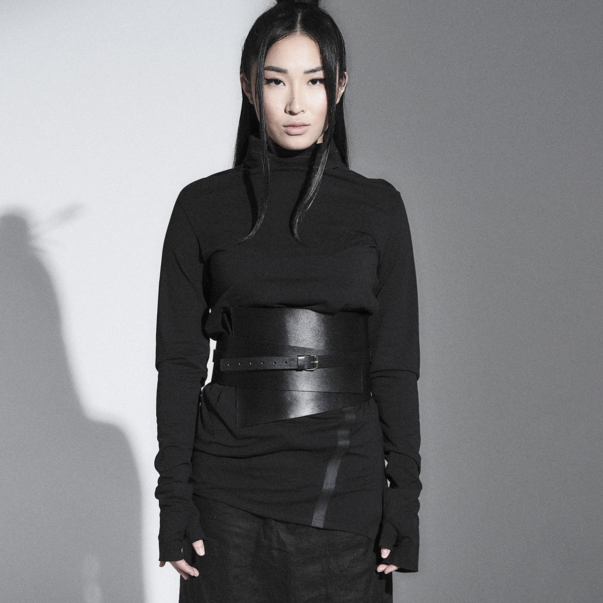 Black Fashion Belt