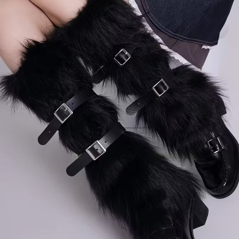 Punk Fluff Leg Warmers
