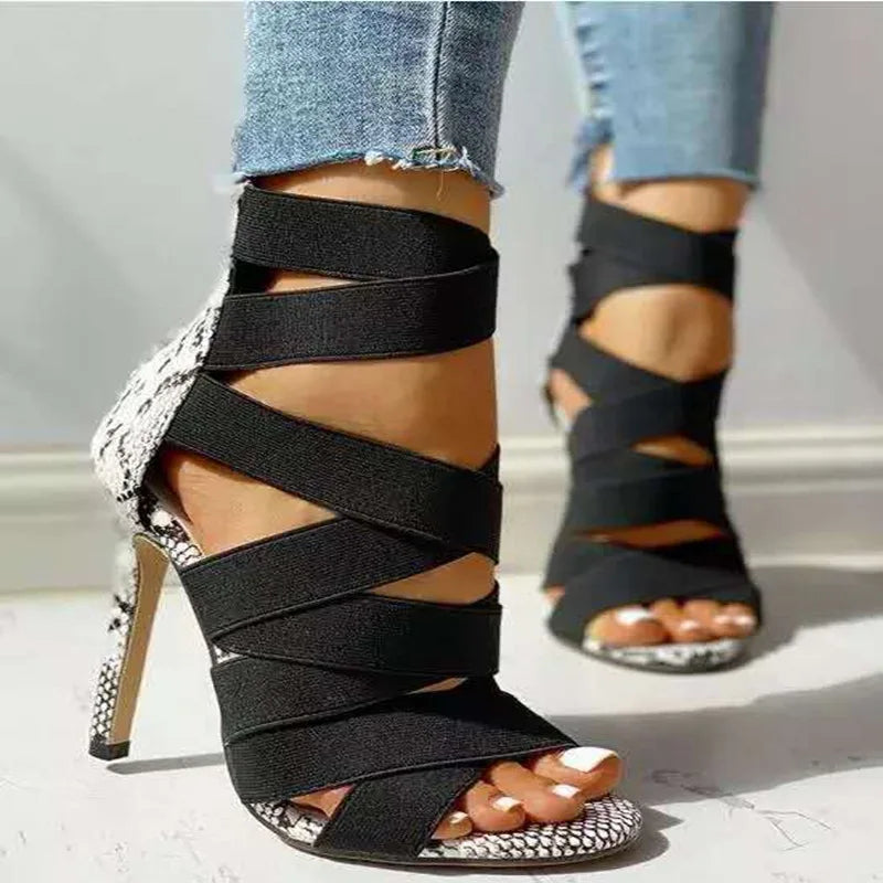 Starlit Viper Heels