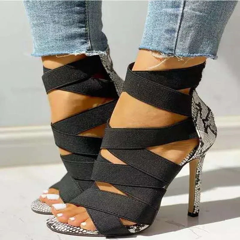 Starlit Viper Heels
