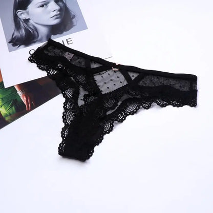Heartveil Lace Thong