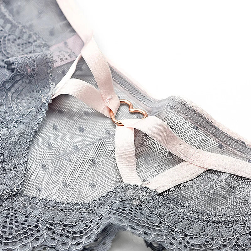 Heartveil Lace Thong