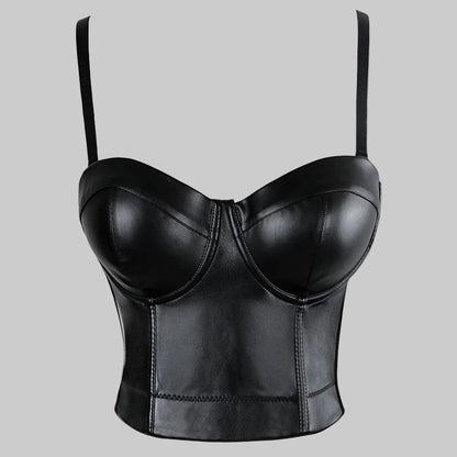 Cropped Top Punk Clubwear